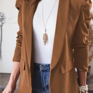 Women's Brown Blazer
